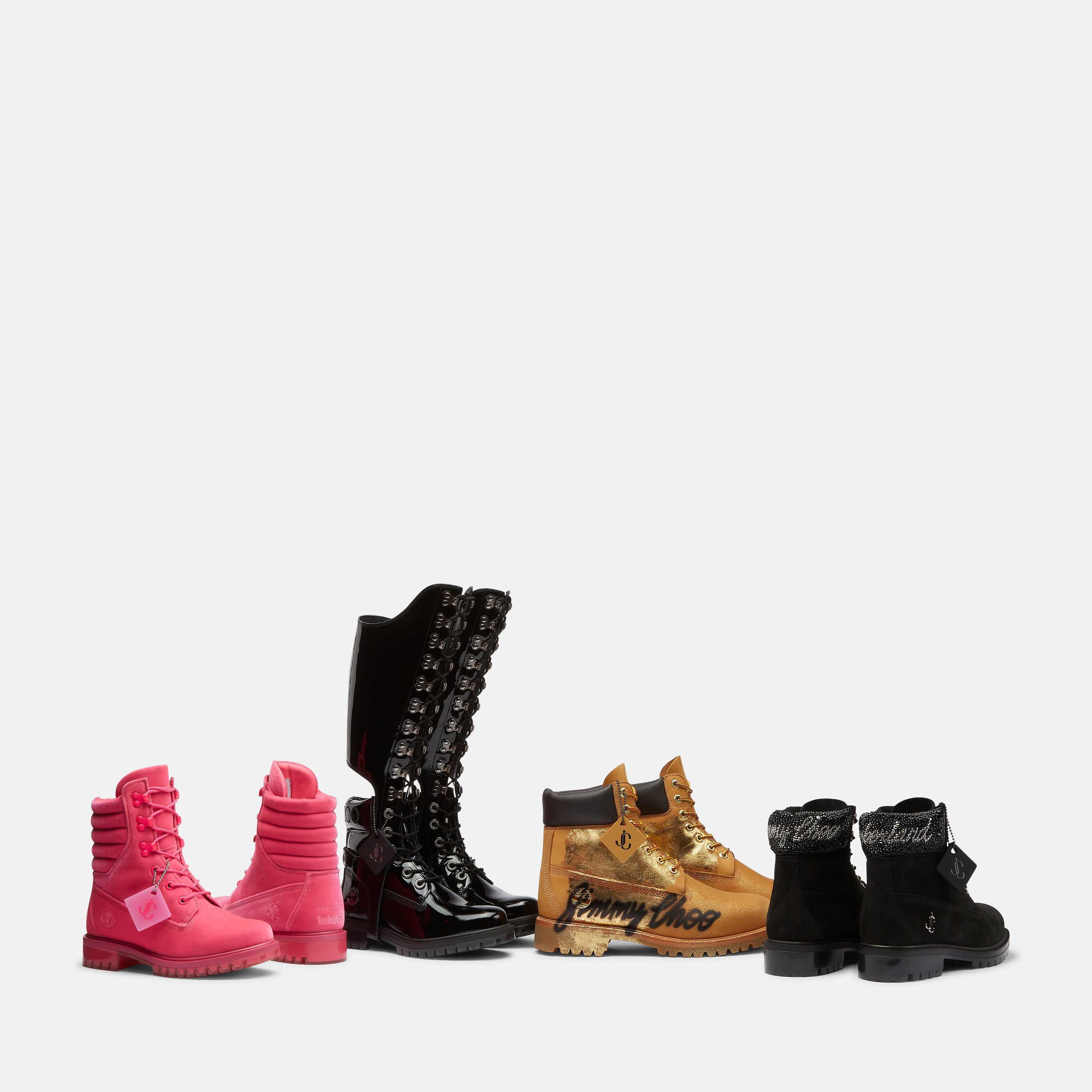 Jimmy Choo x Timberland】レディース エクステンディッド カラー